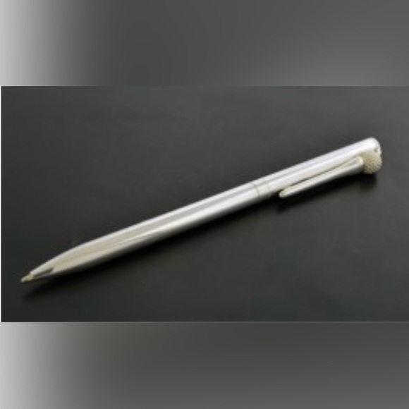 Vintage Tiffany & Co. Sterling Silver Golf Ball Pen Box & Pouch Collectors Dream - Picture 3 of 6